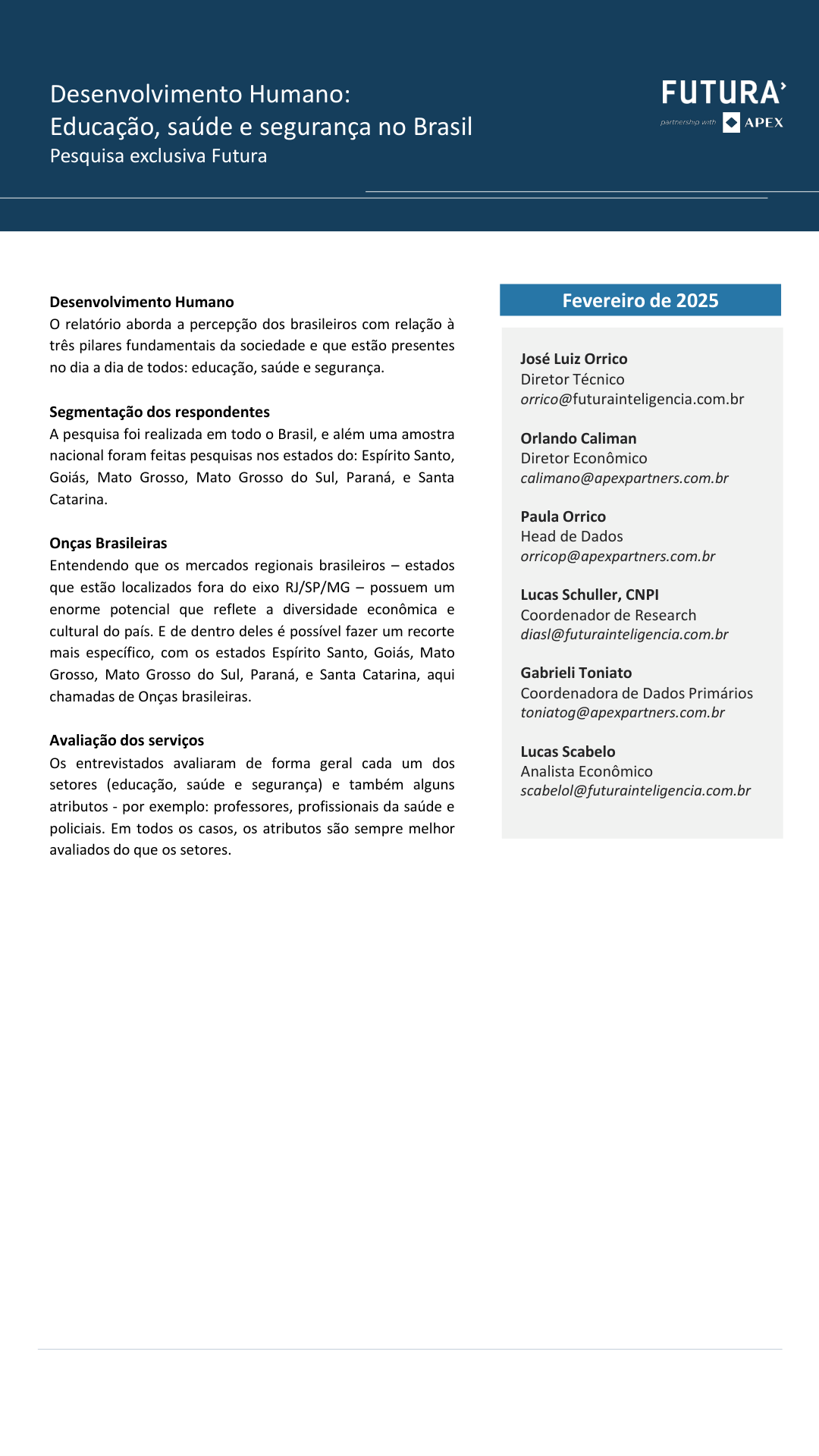 Desenvolvimento Humano
